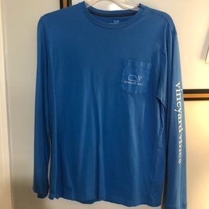 Vineyard vines long sleeve tee, boys L / men’s S
